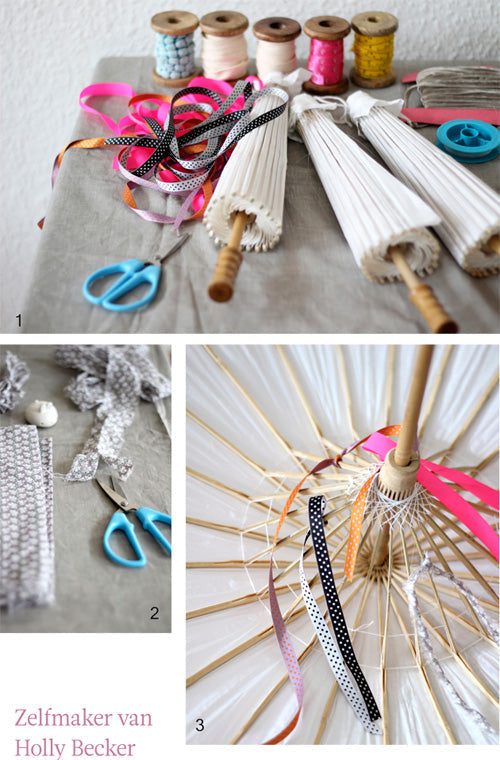 DIY Parasol Decoration Ideas