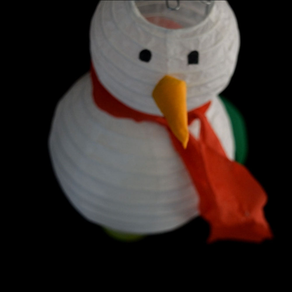 How To Make Your Own Paper Lantern Snowman