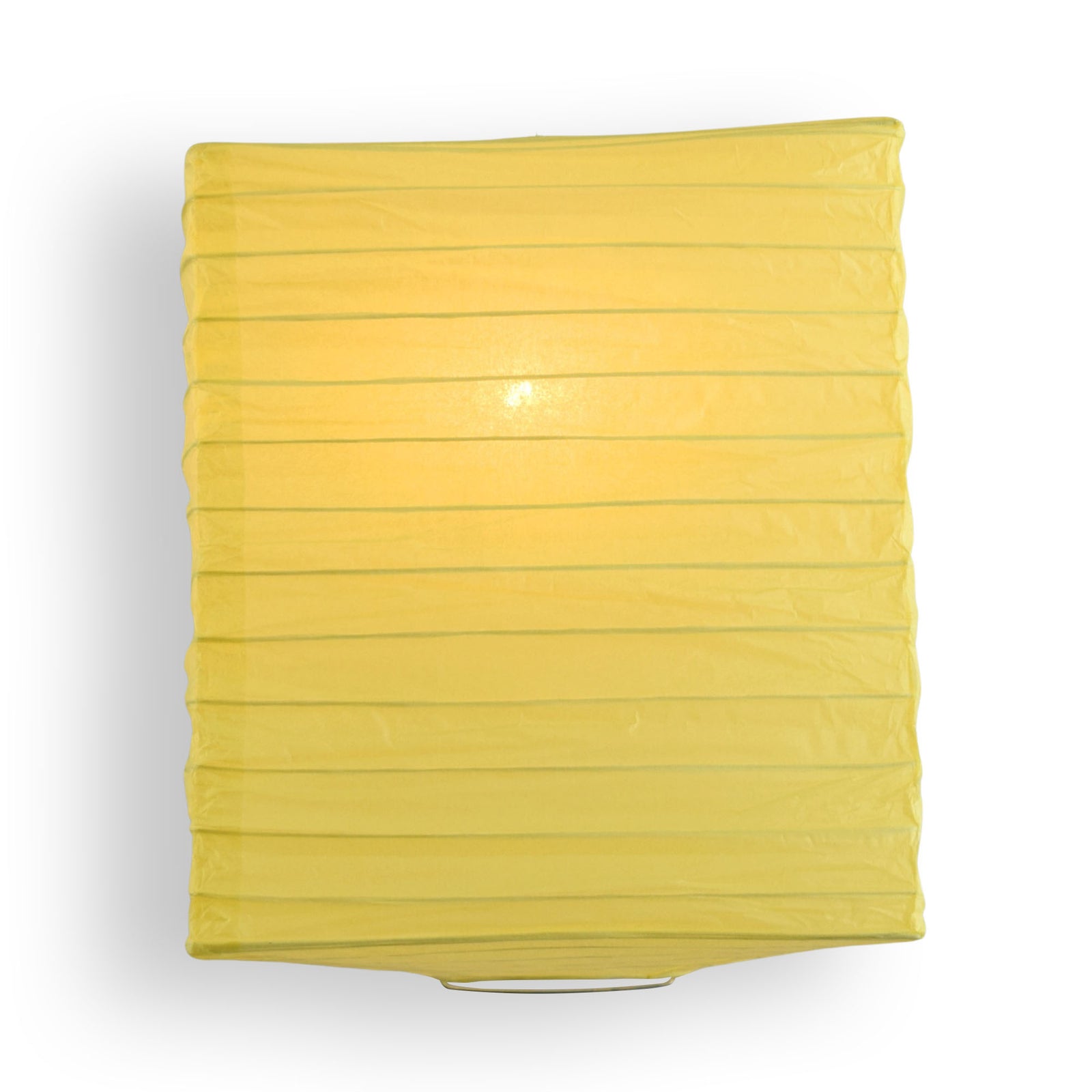 Yellow Hako Paper Lantern (8 inch x 10 inch)