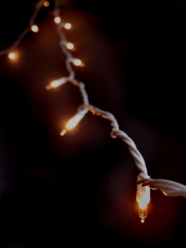 10 Mini String Lights White Cord (UL Listed) from PaperLanternStore
