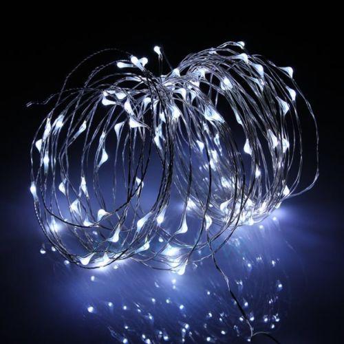 33 FT | 100 Cool White LED Waterproof Micro Fairy String Lights with AC Plug-In Power - PaperLanternStore.com - Paper Lanterns, Decor, Party Lights &amp; More