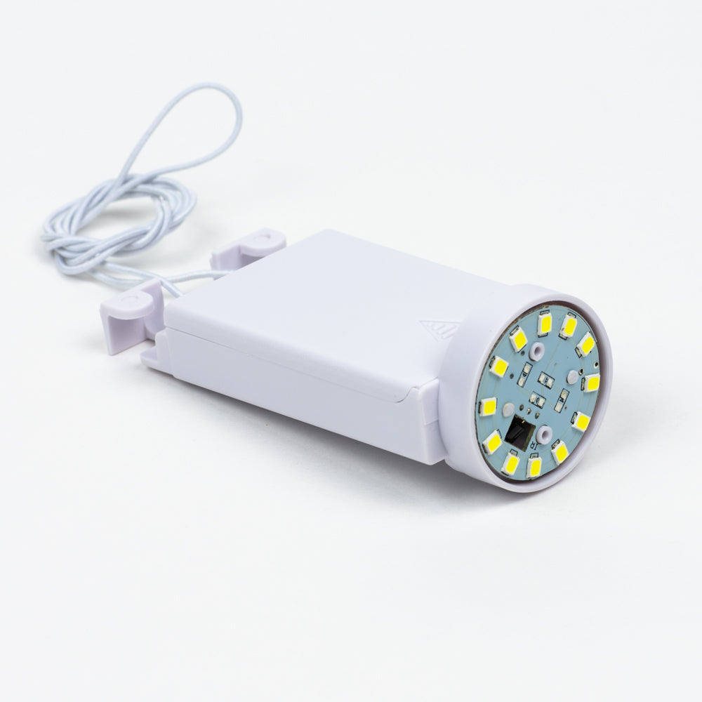 Fantado MoonBright™ BULK COMBO 12 LED Multi-function Remote Controlled Battery Powered Lights for Lanterns, Cool White (6 PACK + Remote Control) - PaperLanternStore.com - Paper Lanterns, Decor, Party Lights & More