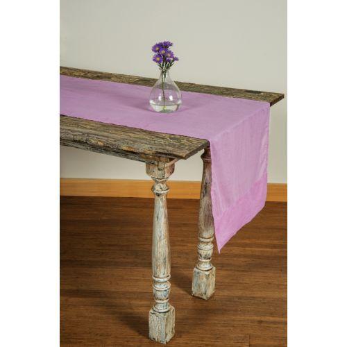 Wisteria Purple Cotton Voile Table Runner - PaperLanternStore.com - Paper Lanterns, Decor, Party Lights &amp; More