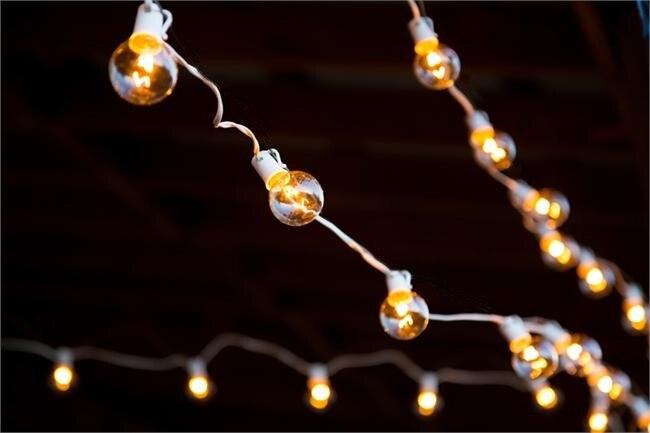30 ft. White 15-Socket Globe String Lights with 24 inch spacing (7 watt light bulbs not included) - PaperLanternStore.com - Paper Lanterns, Decor, Party Lights & More