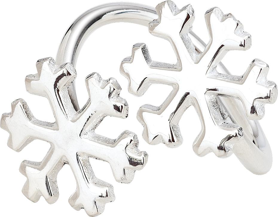 Silver Snowflakes Napkin Ring - PaperLanternStore.com - Paper Lanterns, Decor, Party Lights & More