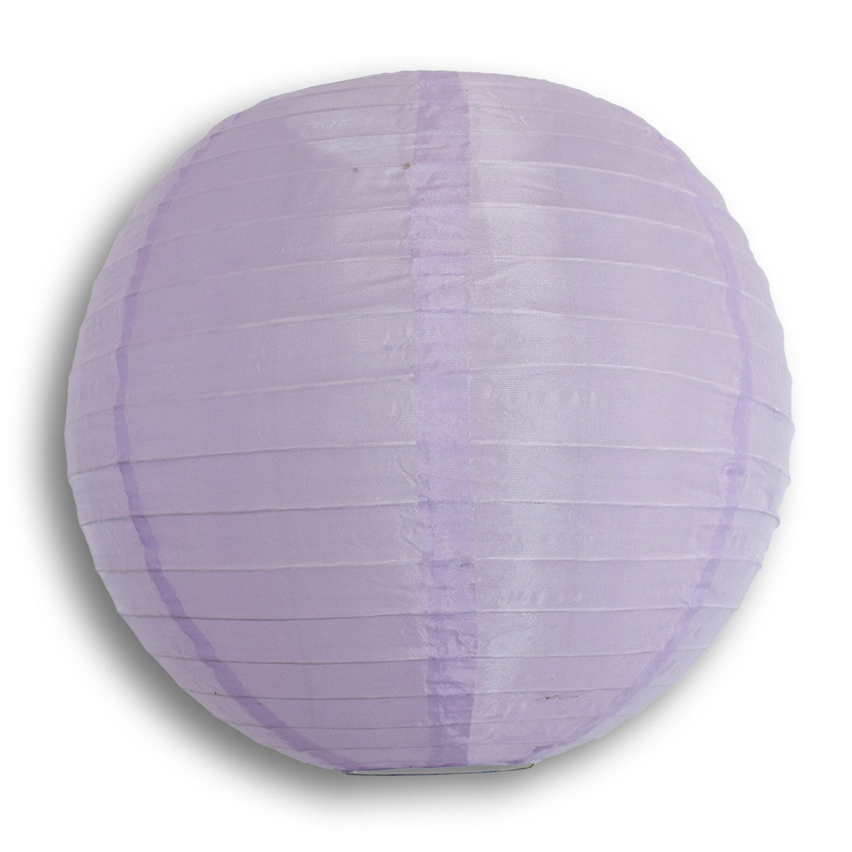 BULK PACK (5) 24&quot; Light Purple Shimmering Nylon Lantern, Even Ribbing, Durable, Hanging - PaperLanternStore.com - Paper Lanterns, Decor, Party Lights &amp; More