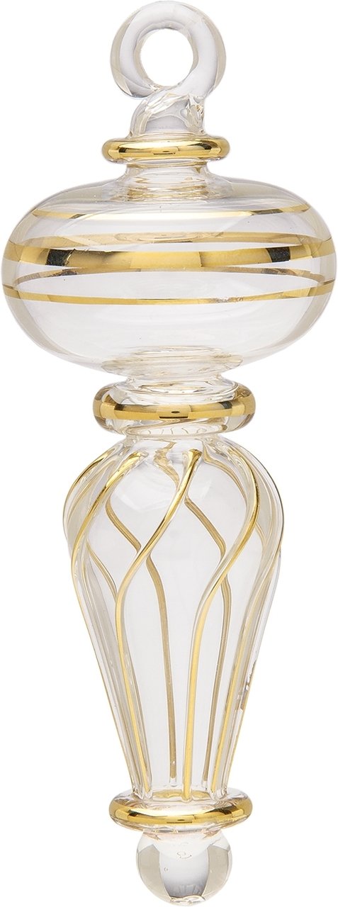 Dalila Hand Blown Egyptian Glass Ornament - PaperLanternStore.com - Paper Lanterns, Decor, Party Lights & More