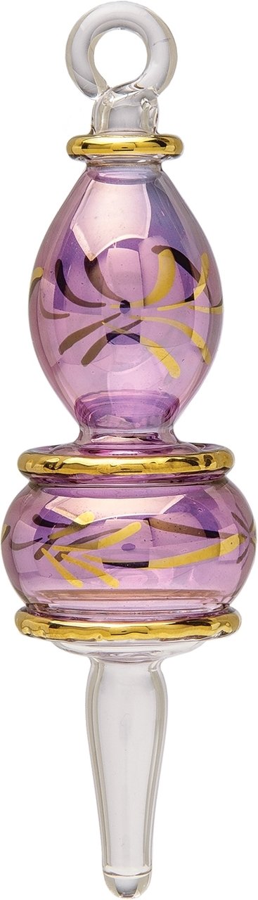 Light Purple Nefertari Hand Blown Egyptian Glass Ornament - PaperLanternStore.com - Paper Lanterns, Decor, Party Lights & More