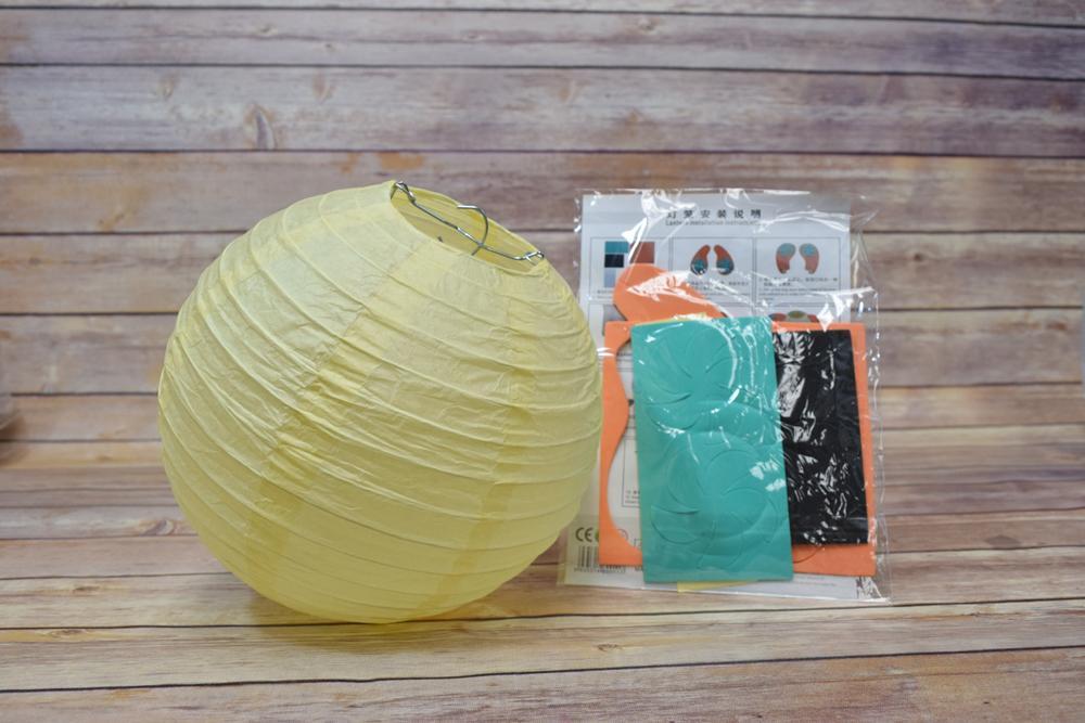 8" Paper Lantern Animal Face DIY Kit - Dog (Kid Craft Project) - PaperLanternStore.com - Paper Lanterns, Decor, Party Lights & More