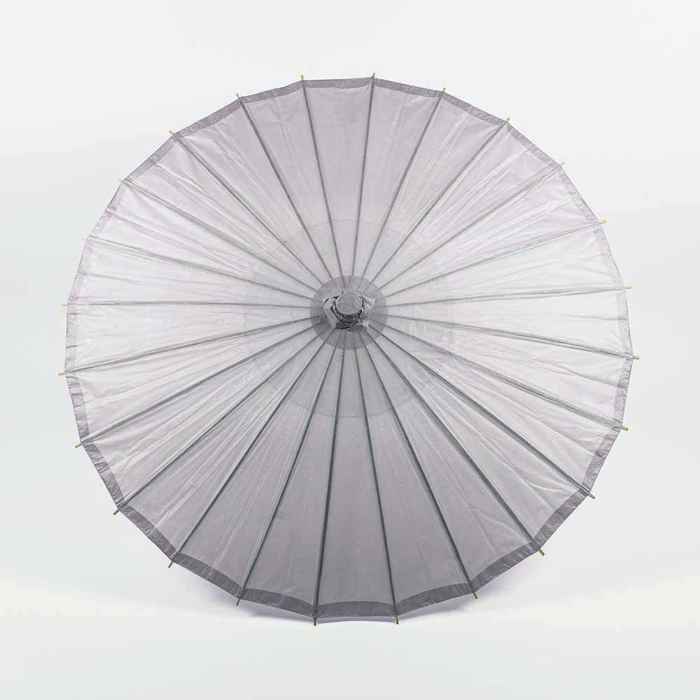 32" Gray / Grey Paper Parasol Umbrella
