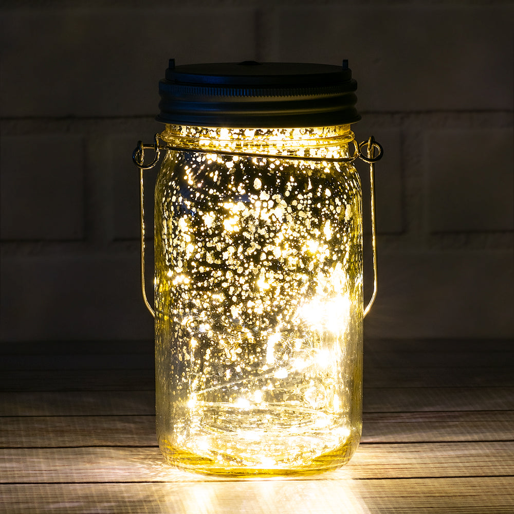 Fantado MoonBright™ BULK PACK (6) LED Mason Jar Lights, Battery Powered for Wide Mouth - Warm White (Lid Light Only) - PaperLanternStore.com - Paper Lanterns, Decor, Party Lights &amp; More