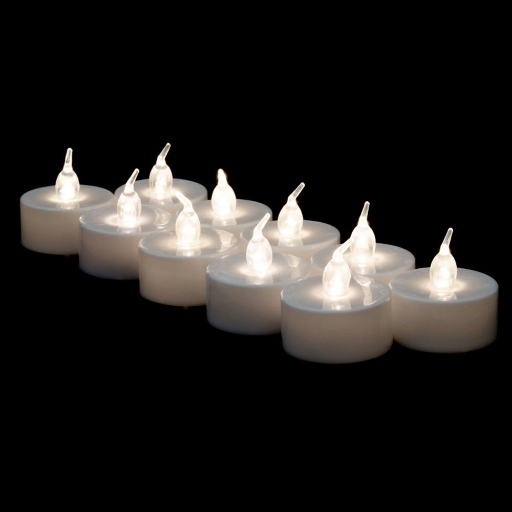 LED Battery Operated Flameless Tea Light Candles, perfect table Decoration for Weddings, Receptions, Holidays, Parties, restaurants or all occasions - PaperLanternStore.com - Paper Lanterns, Decor, Party Lights & More
