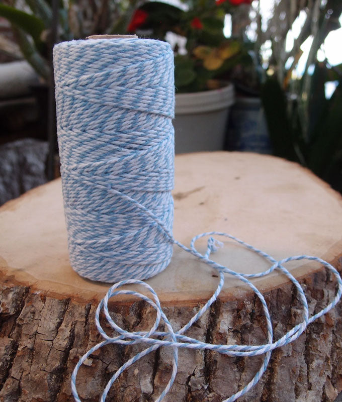 Light Blue Bakers Twine Decorative Craft String - PaperLanternStore.com - Paper Lanterns, Decor, Party Lights & More