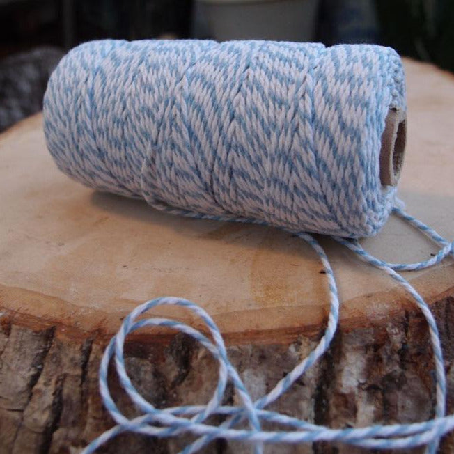 Light Blue Bakers Twine Decorative Craft String - PaperLanternStore.com - Paper Lanterns, Decor, Party Lights & More