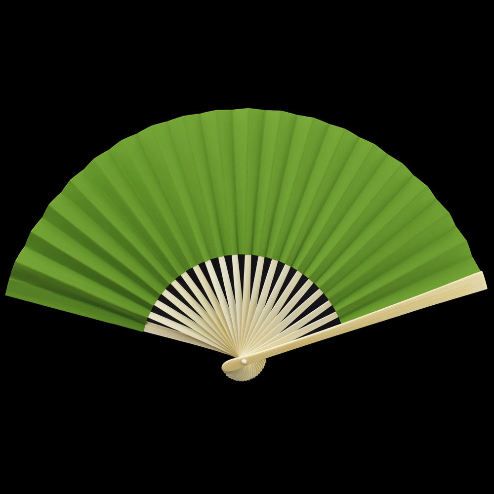 9&quot; Grass Greenery Paper Hand Fans for Weddings, Premium Paper Stock (10 Pack) - PaperLanternStore.com - Paper Lanterns, Decor, Party Lights &amp; More