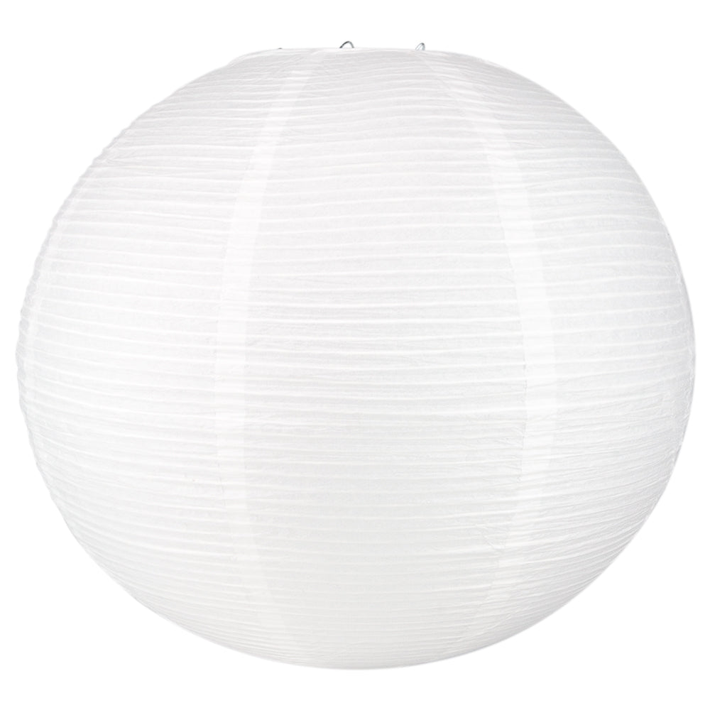 5 PACK | 12" White Fine Line Premium Even Ribbing Paper Lantern, Extra Sturdy - PaperLanternStore.com - Paper Lanterns, Decor, Party Lights & More