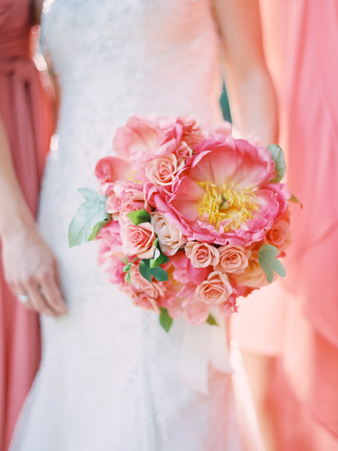 25 Peony Wedding Bouquet Ideas