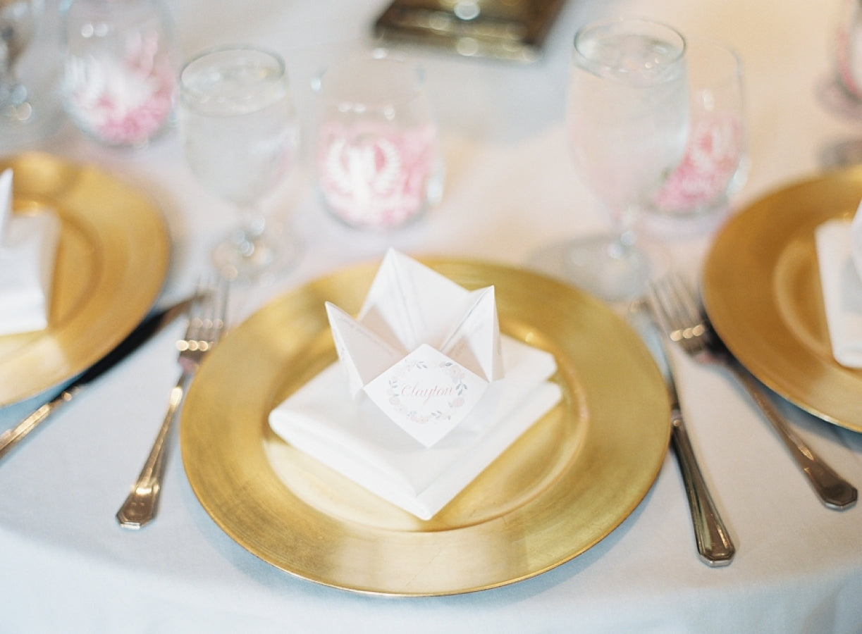 26 Wedding Plate Setting Ideas