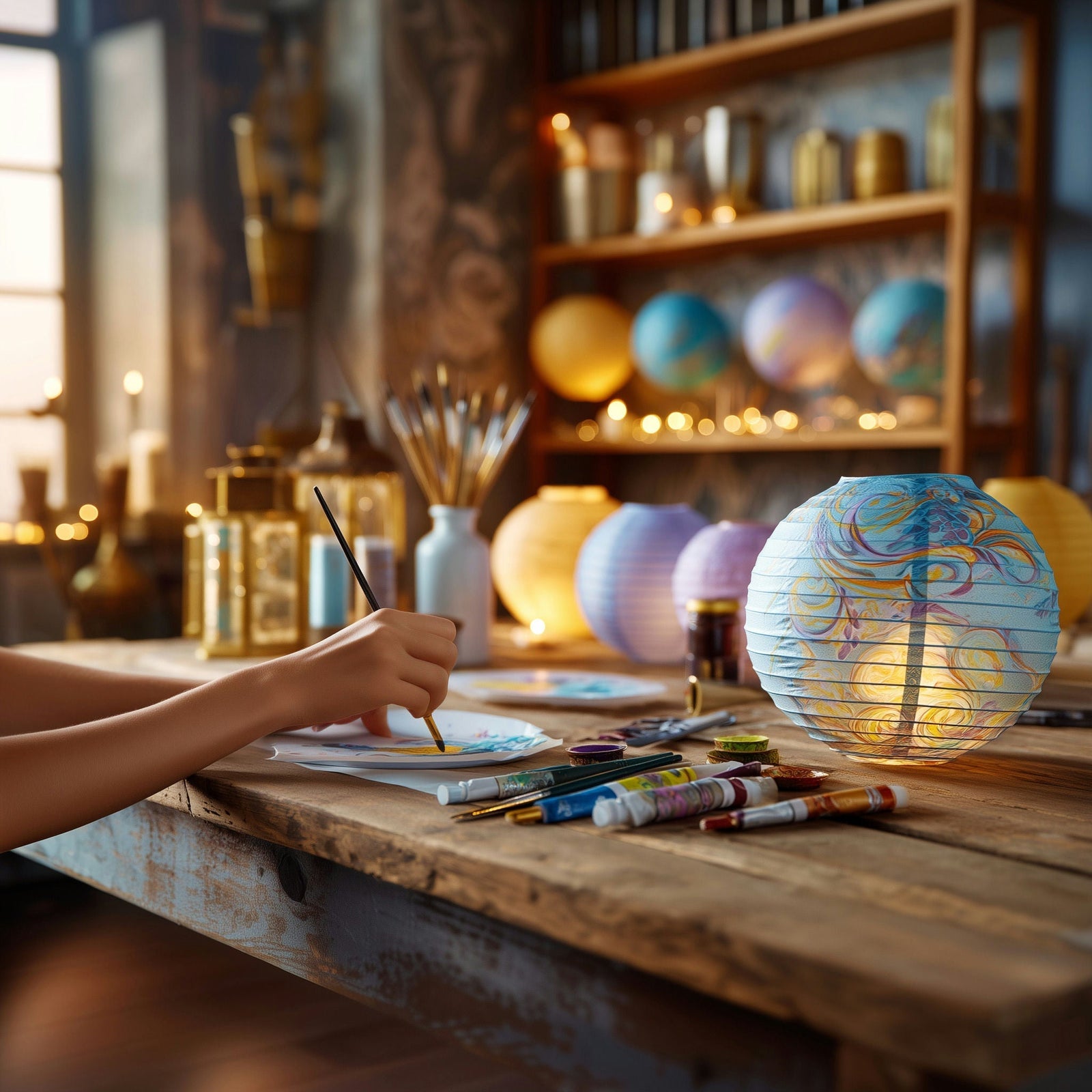 21 Creative DIY Ways to Transform Paper Lanterns into Craft Art Pieces