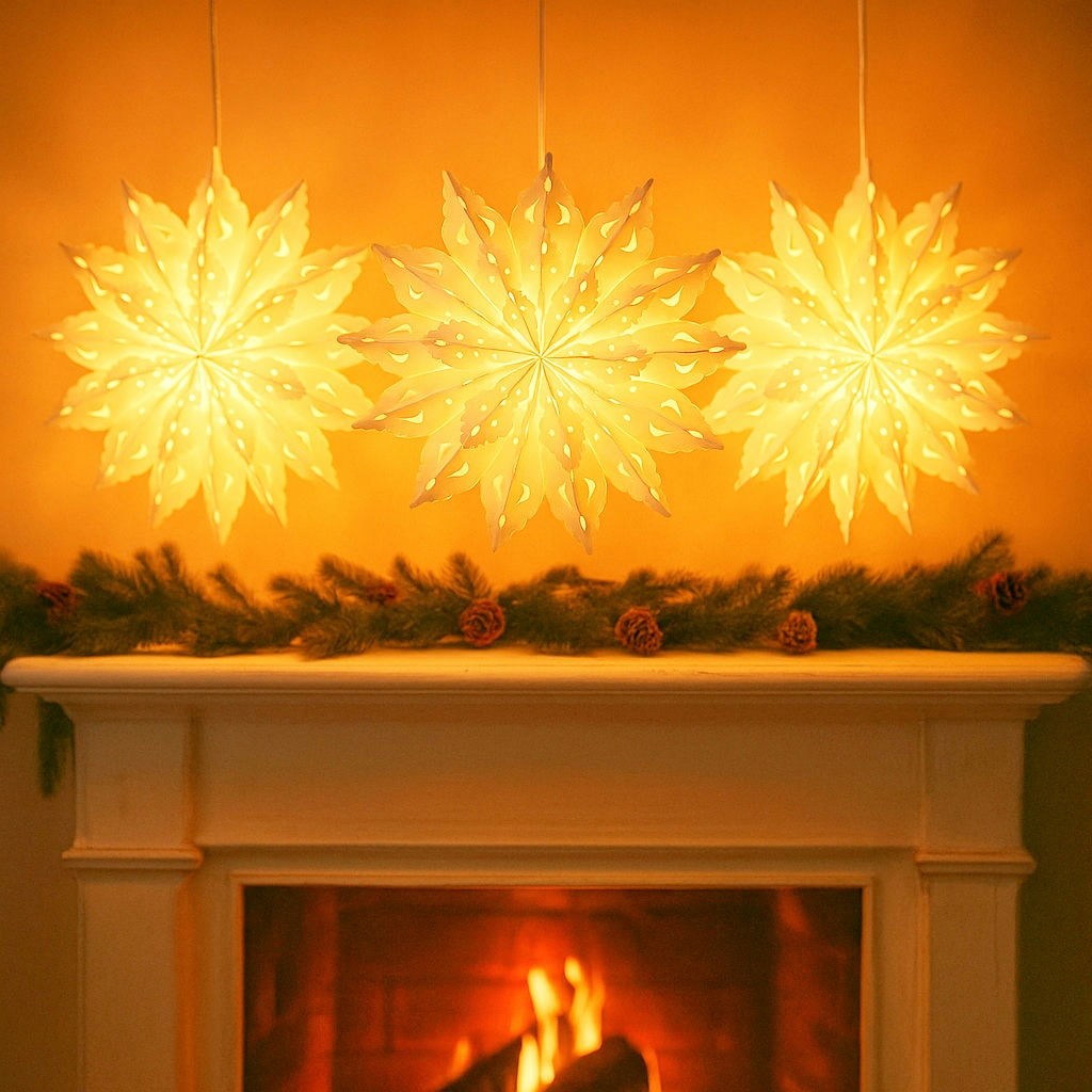 Festive Ways to Light Up the Holidays with Snowflake Paper Lanterns