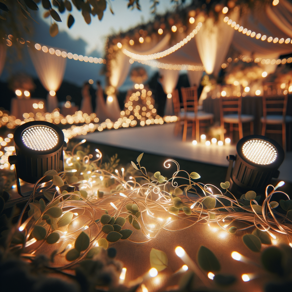 Wedding Lighting Guide: Portable LED or String Lights?