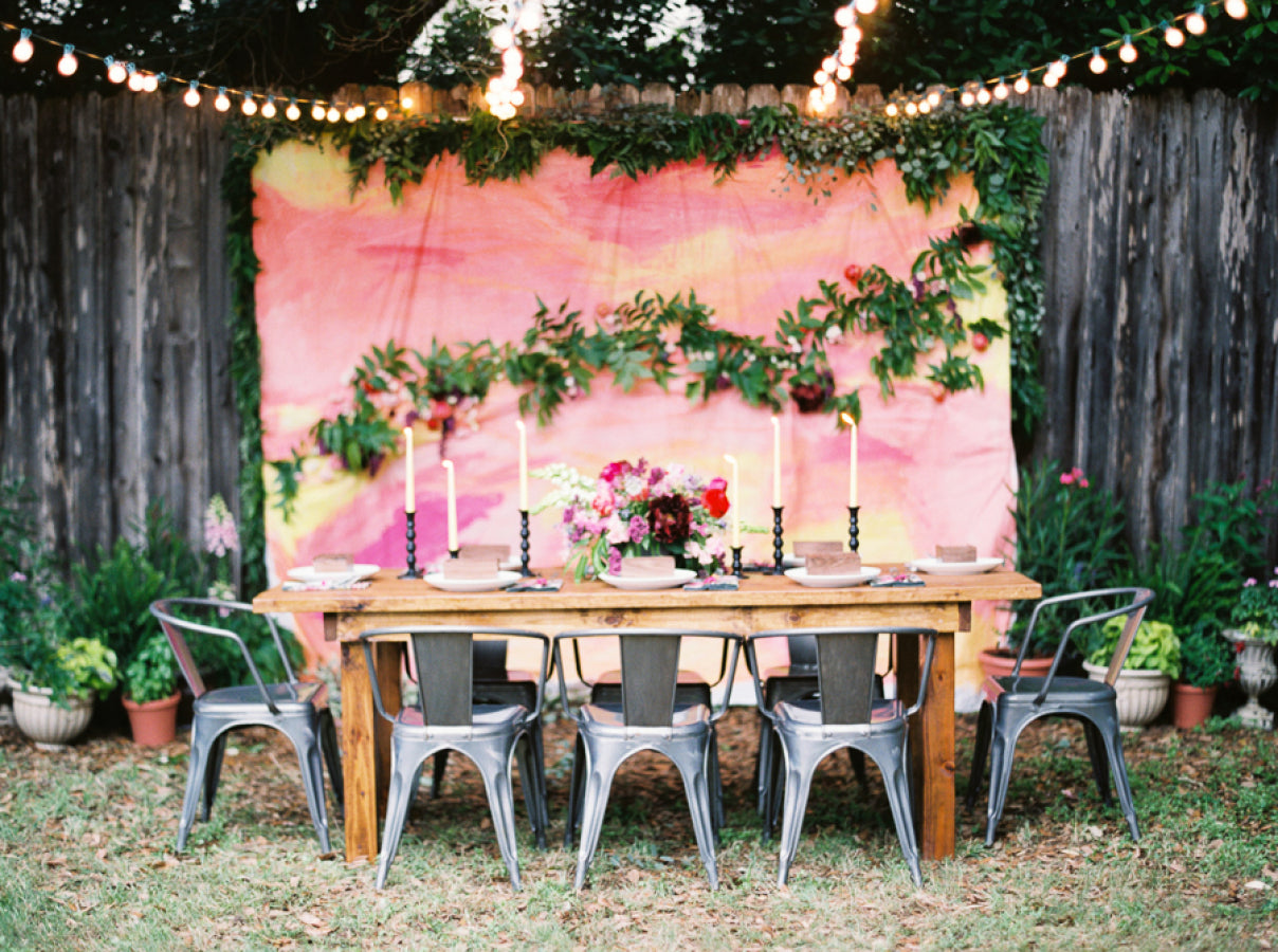 Backyard Wedding Decoration Ideas