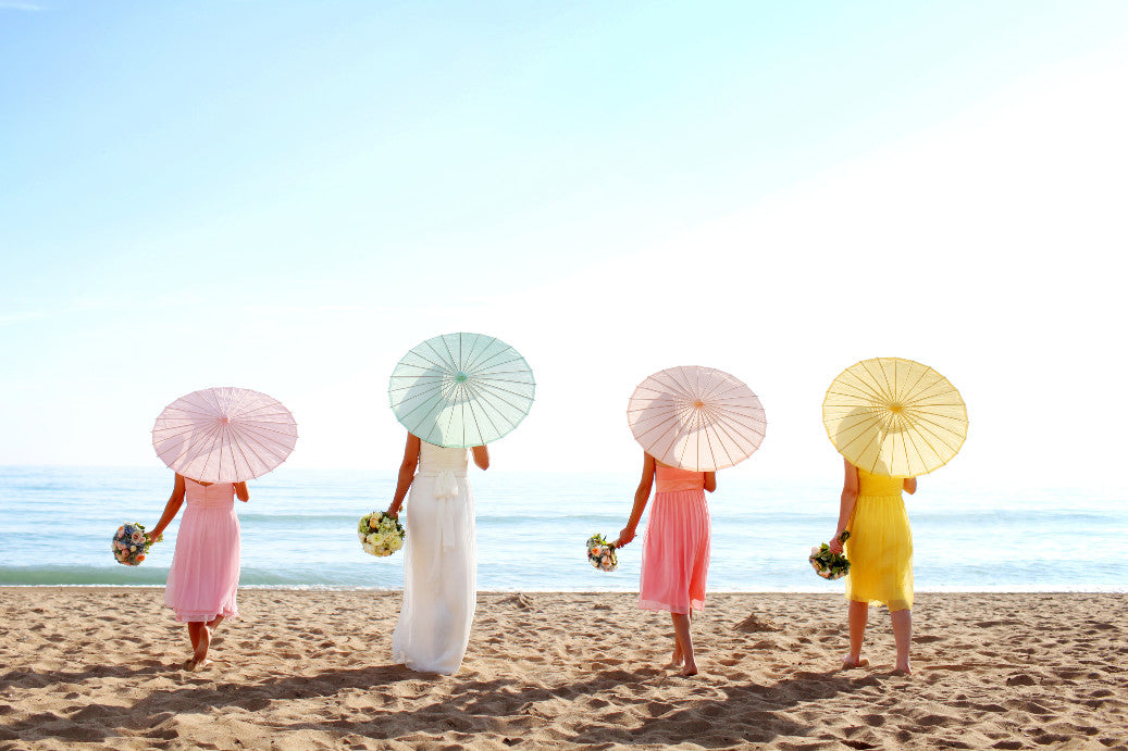 Color Trends for Wedding Parasols: Adding a Splash of Color to Your Special Day