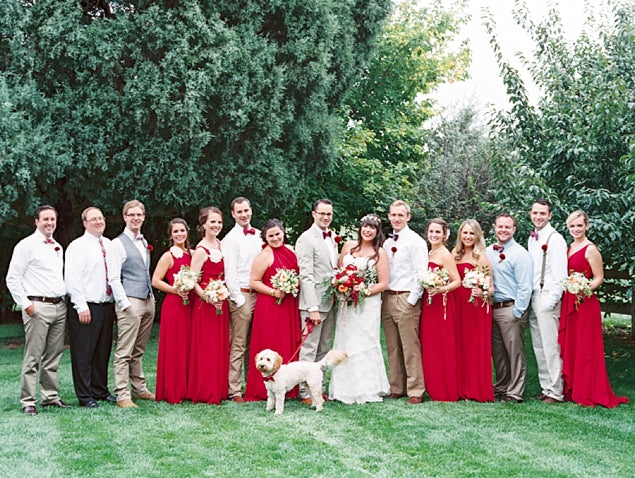 Real Weddings: Christen & Zac Denver Botanic Garden At Chatfield