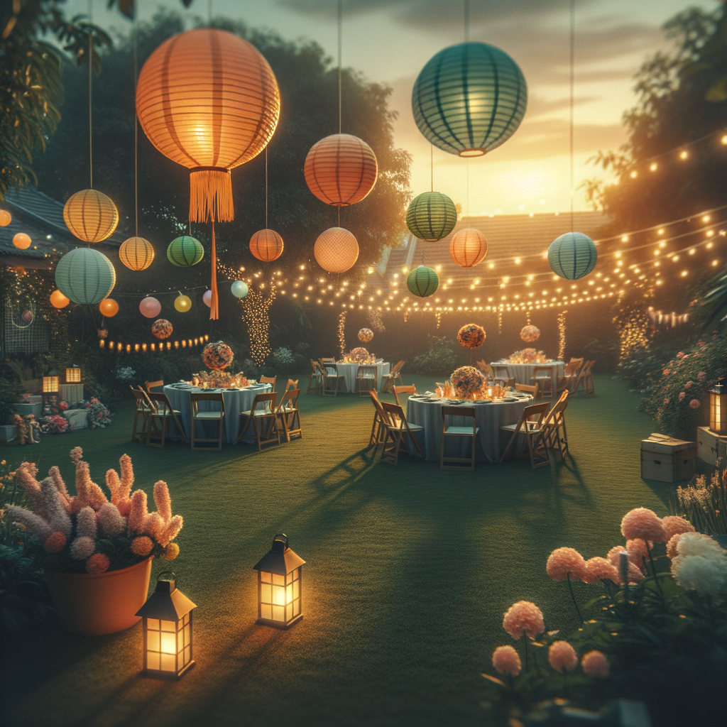How to Decorate a Birthday Party with Paper Lanterns