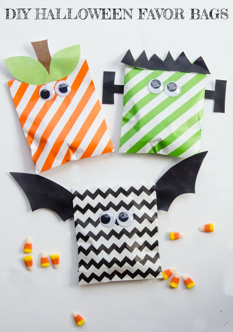 DIY Halloween Favor Bags