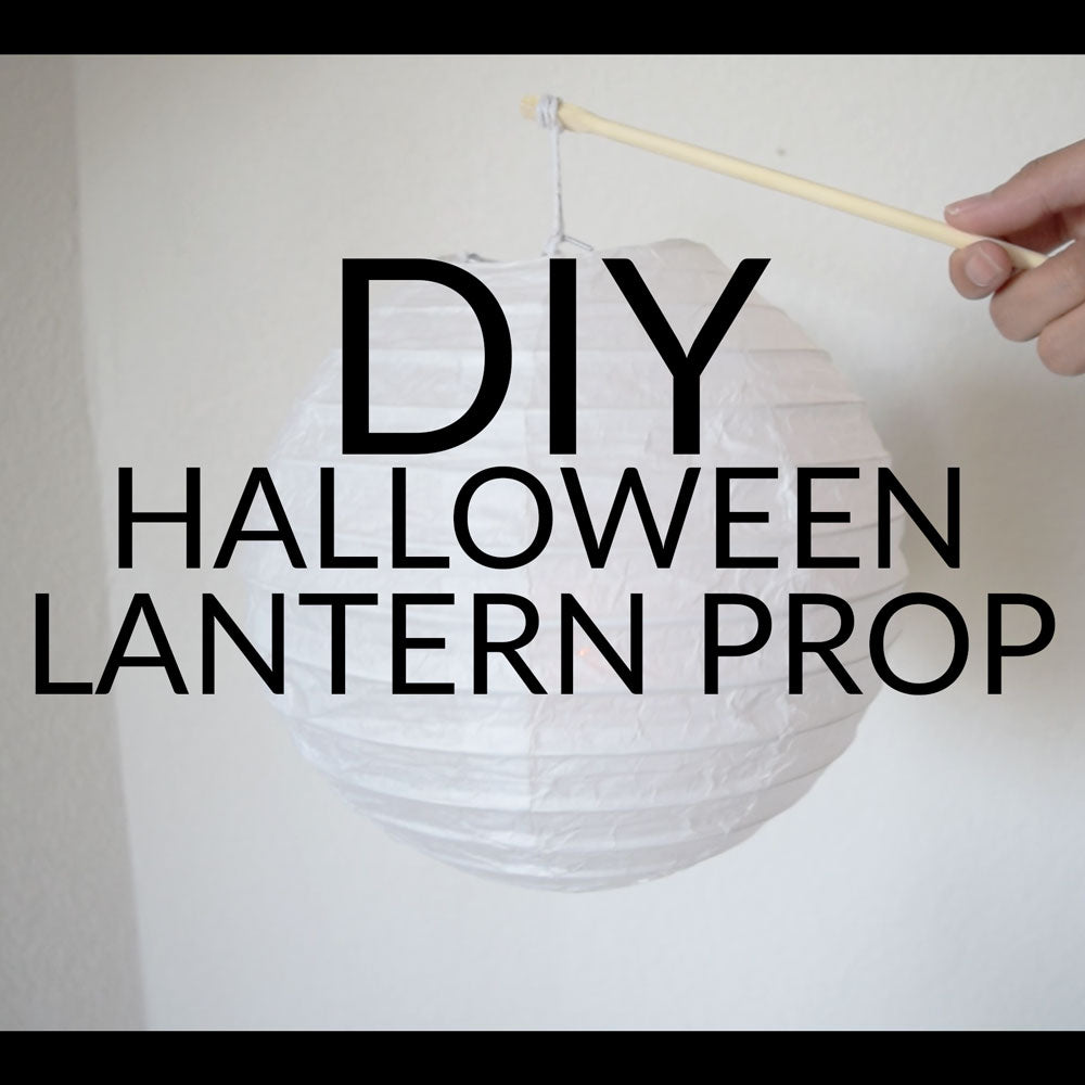 DIY Halloween Lantern Props