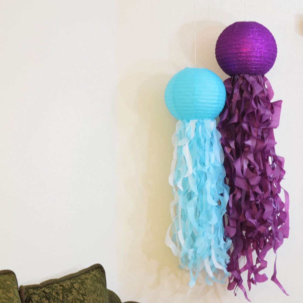 DIY Jellyfish Paper Lanterns