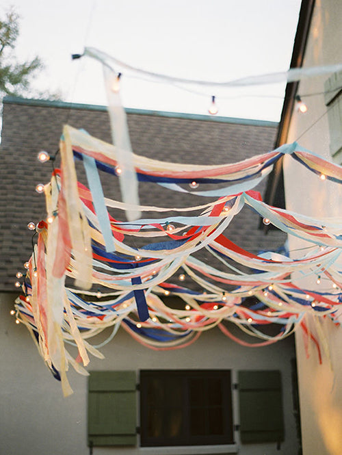 DIY Labor Day Outdoor Party Decorations