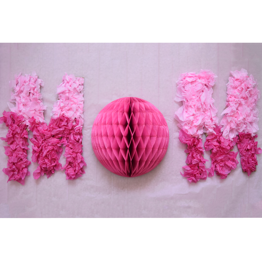 DIY Mother's Day Craft Party Decoration