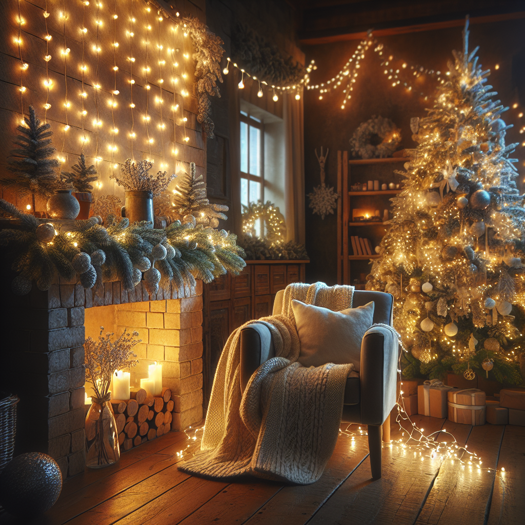 How to Decorate with Fairy String Lights for the Holiday Season