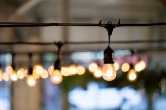 How to Hang Bistro Lights