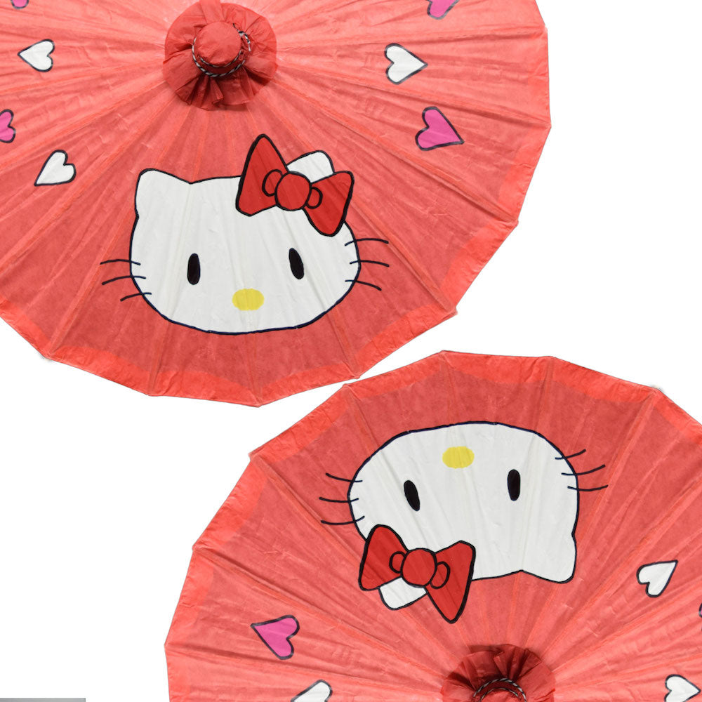 Kid's Craft: DIY Hello Kitty Paper Parasol