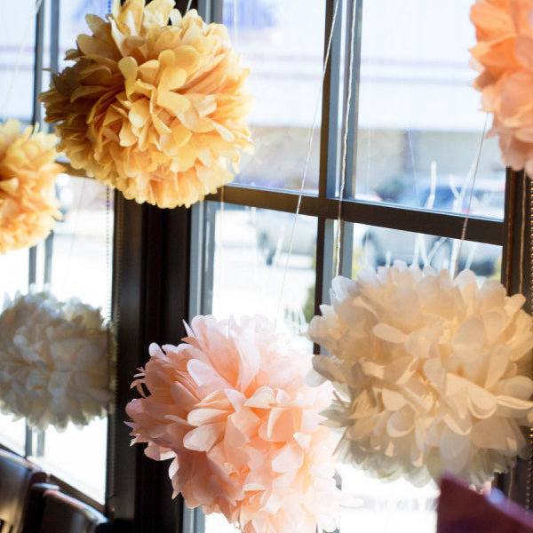 15" & 16" Tissue Flower Pom Poms