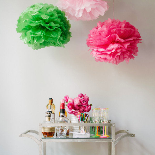 20" to 30" Tissue Flower Pom Poms