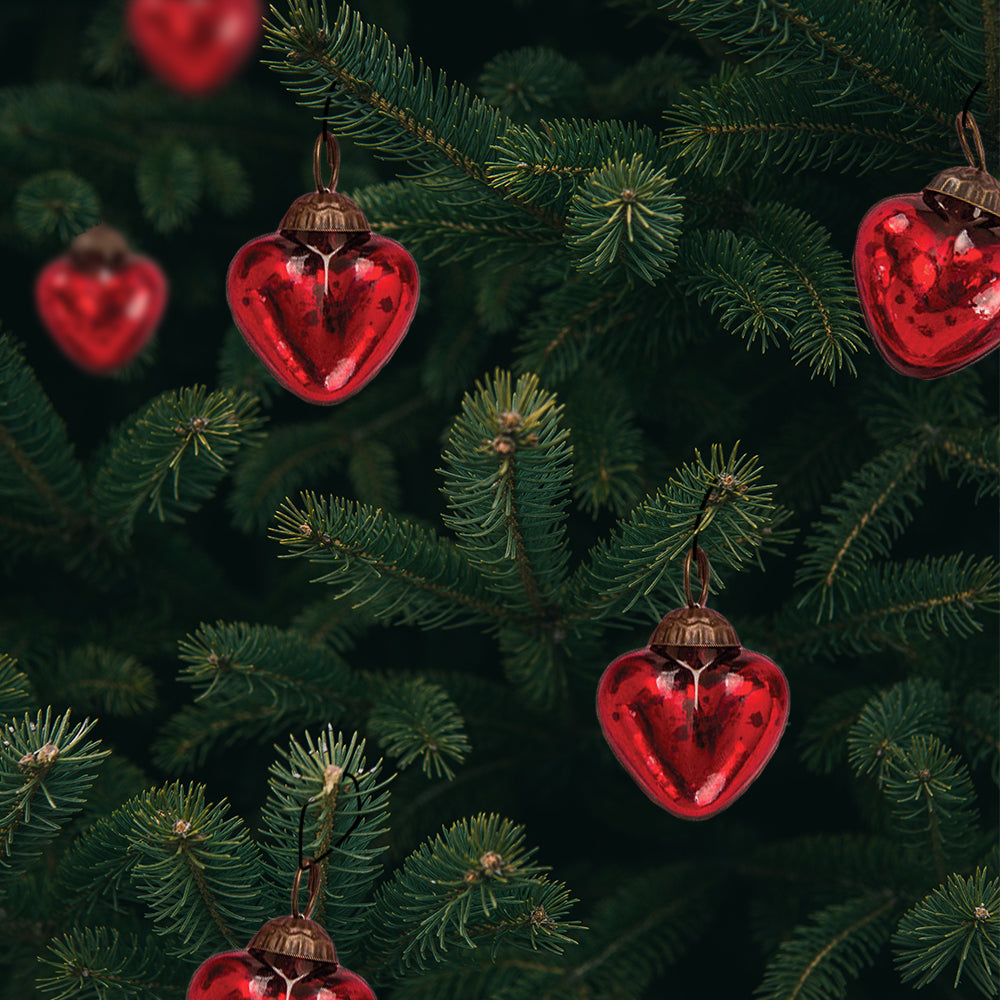 Vintage Holiday Glass Ornaments