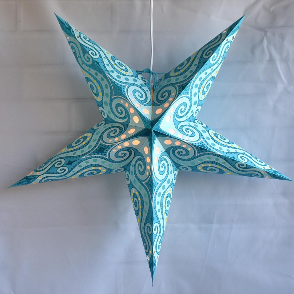 Blue Star Lanterns