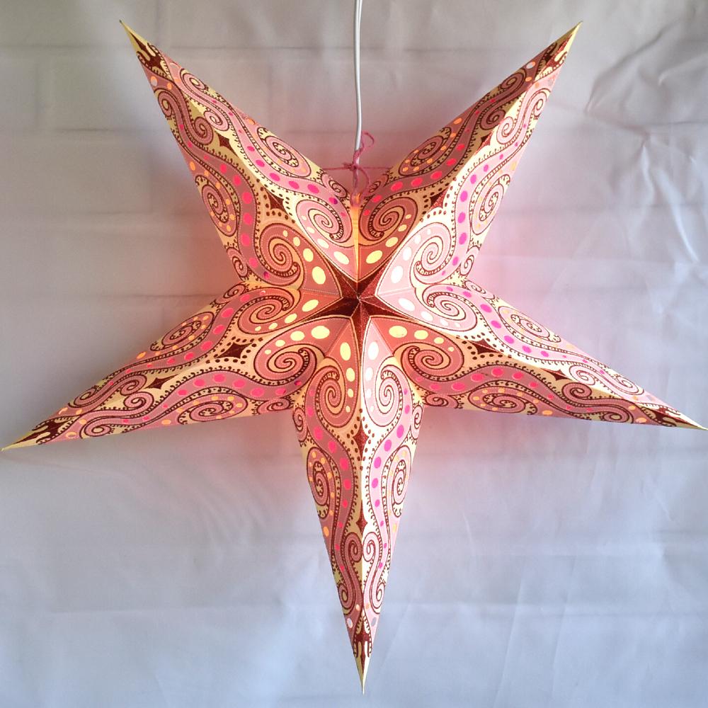 Pink Star Lanterns