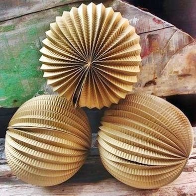 Accordion Paper Balls