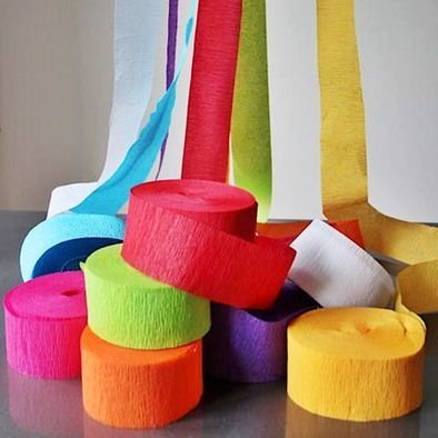 Crepe Paper Streamers