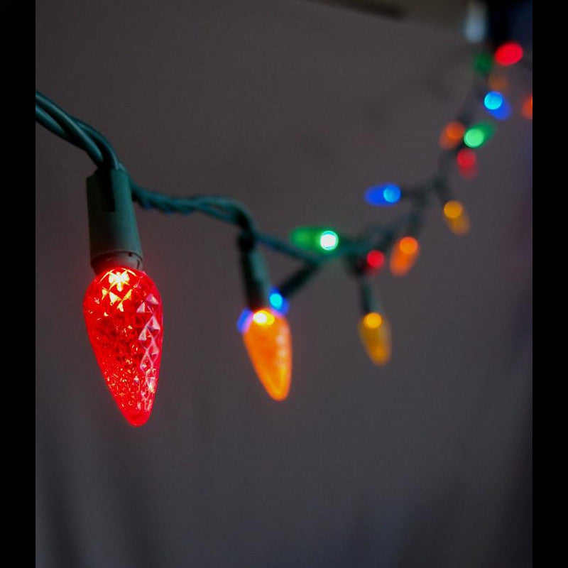 LED C7 String Light Sets - 25 Bulbs