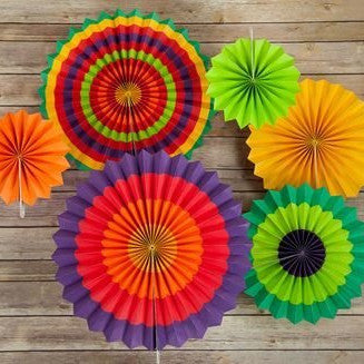 Pinwheel Paper Flower Decorations