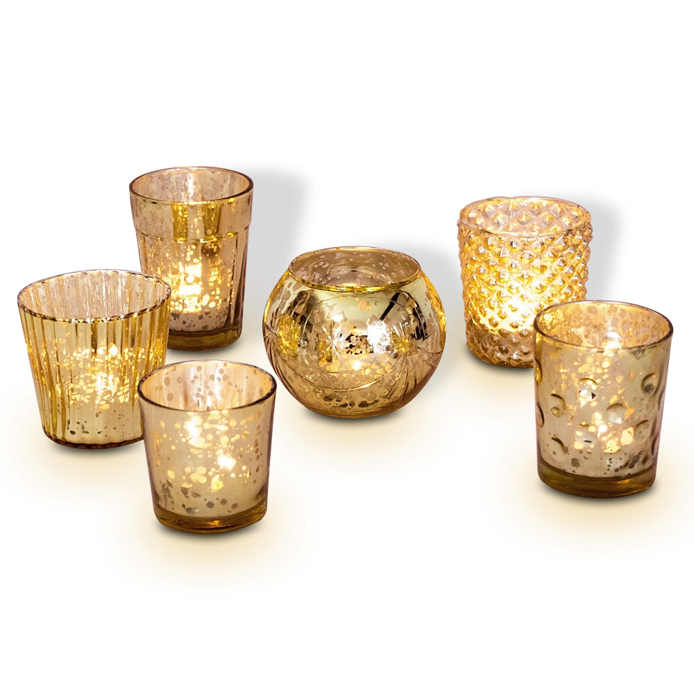 Mercury Glass Votives