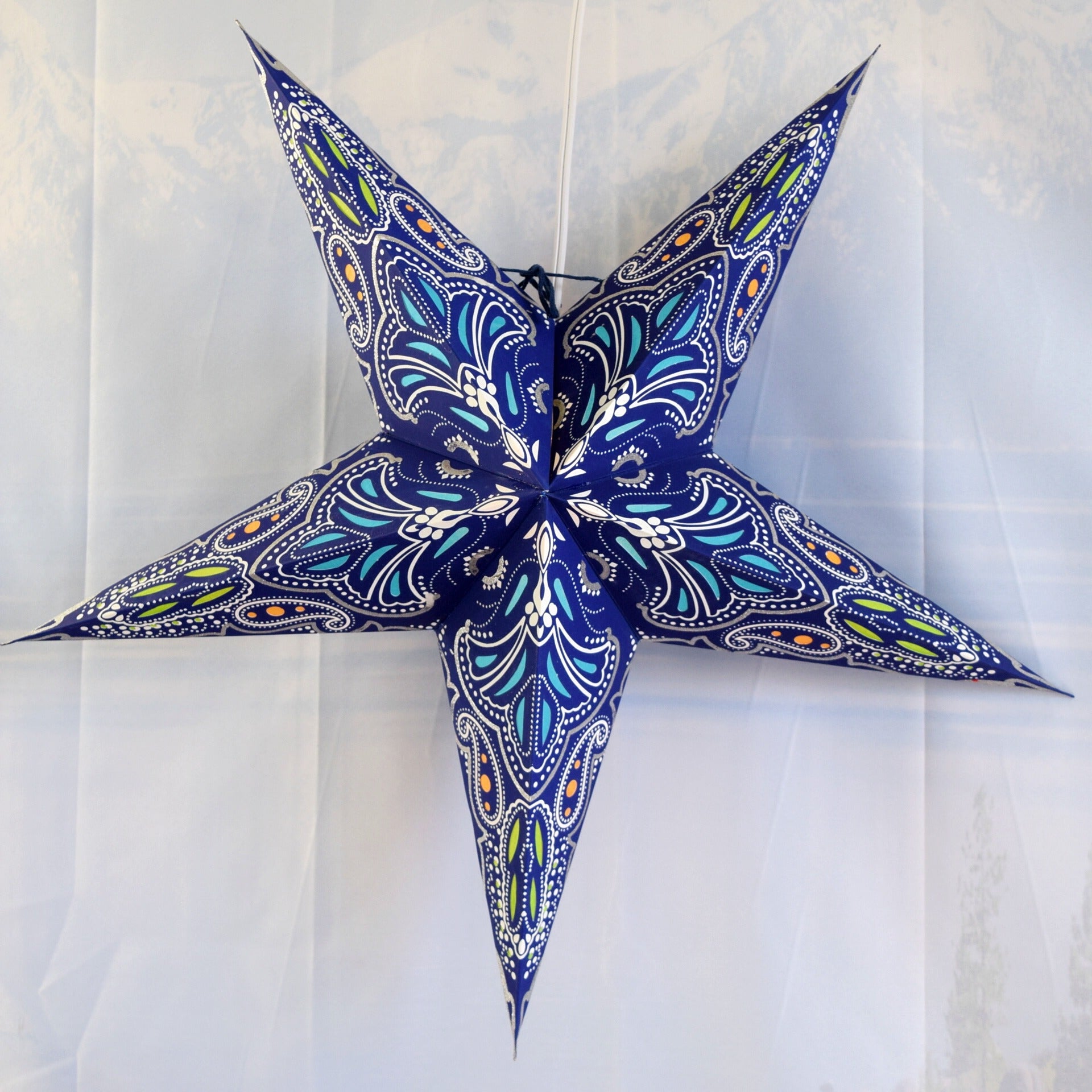 Paper star pendant light hotsell