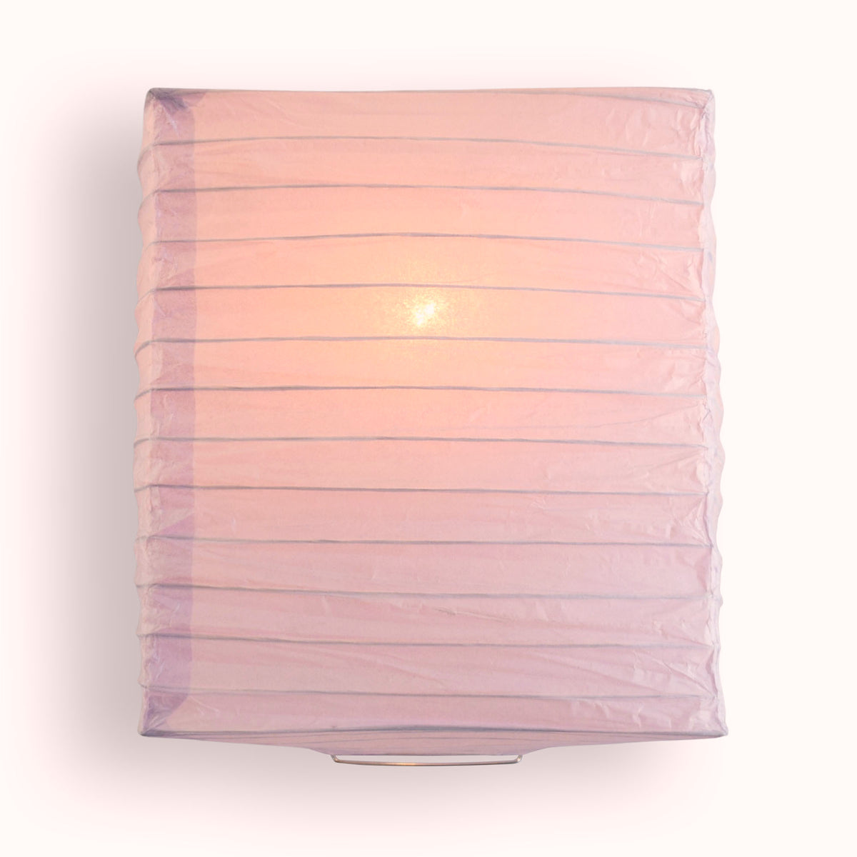 Pink Hako Paper Lantern