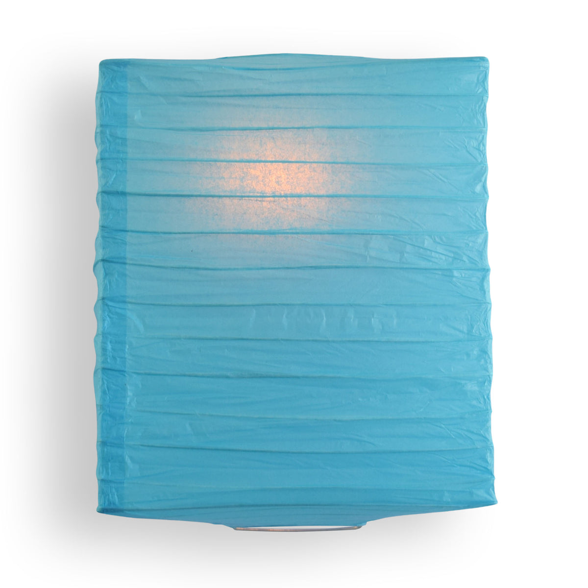 Turquoise Hako Paper Lantern